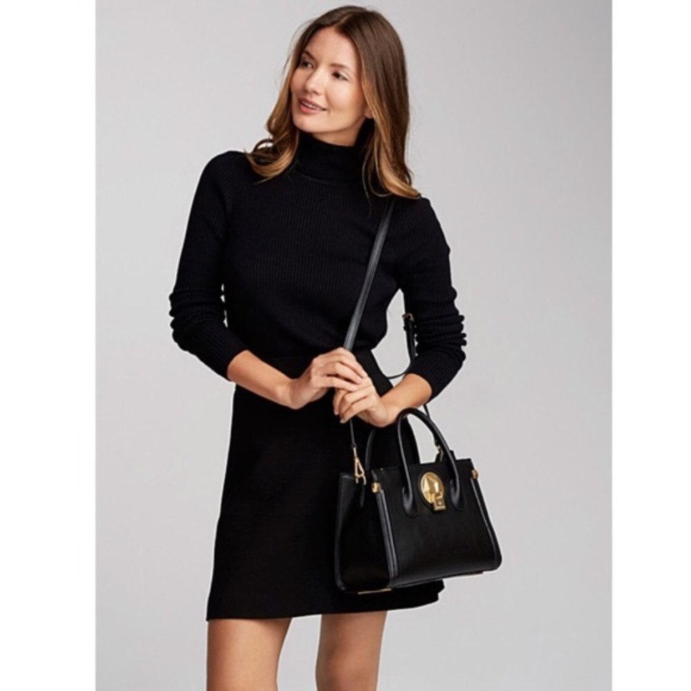 🛍️ Celine Dion Women's Octave Leather Satchel - Picture 9 of 16